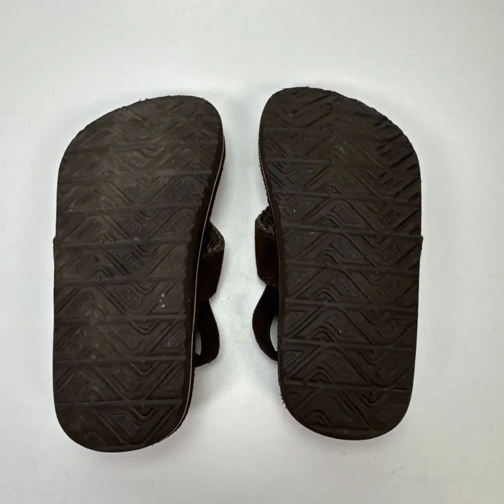 Reef Toddler Brown Flip Flop Sandles Sz 7/8